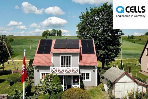 optimizuota saulės elektrinė QCELLS